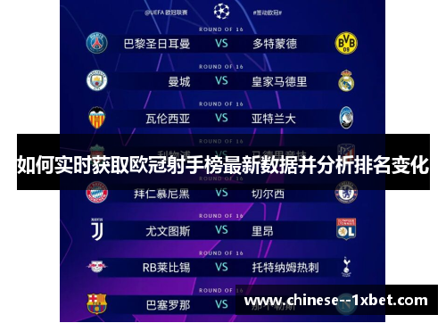 如何实时获取欧冠射手榜最新数据并分析排名变化