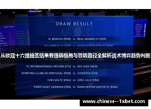 从欧冠十六强抽签结果看强弱格局与晋级路径全解析战术博弈趋势判断