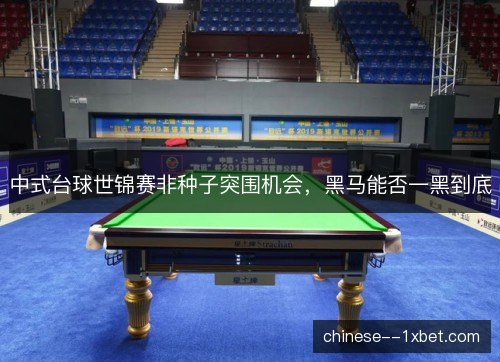 中式台球世锦赛非种子突围机会，黑马能否一黑到底